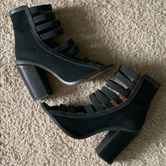 Sixtyseven Shoes - Sixtyseven Free People Black Heel